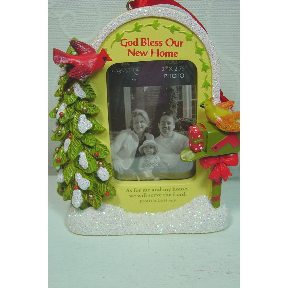 DAYSPRING NEW HOME PHOTO FRAME ORNAMENT